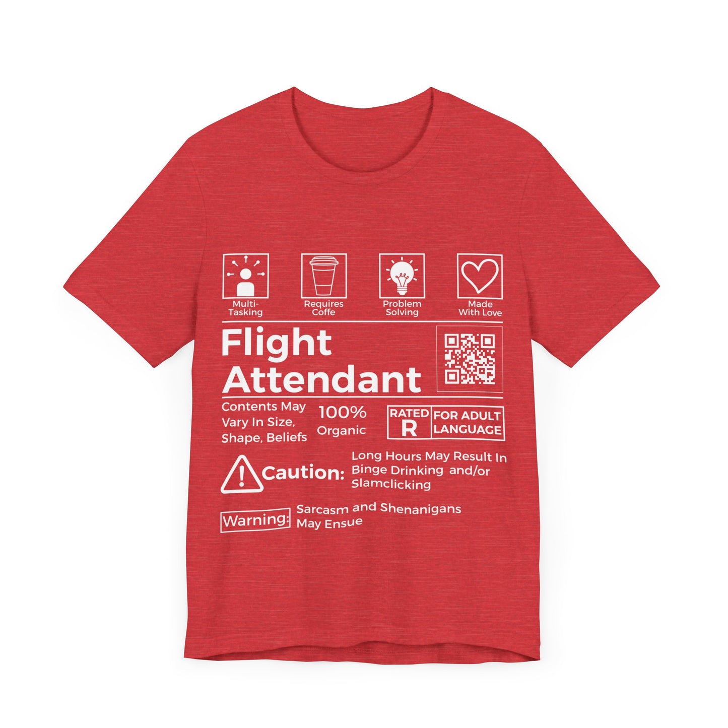 HazMat Label - Unisex Jersey Short Sleeve Tee